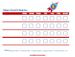 disney jr. behavior chart